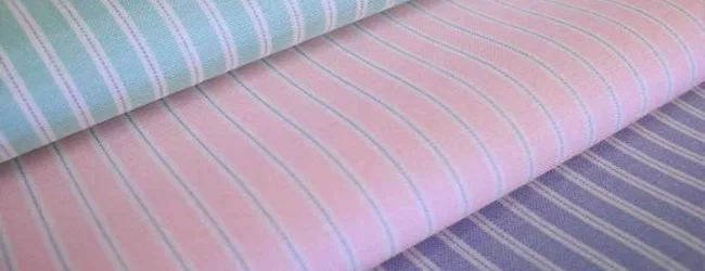 striped Batiste fabric