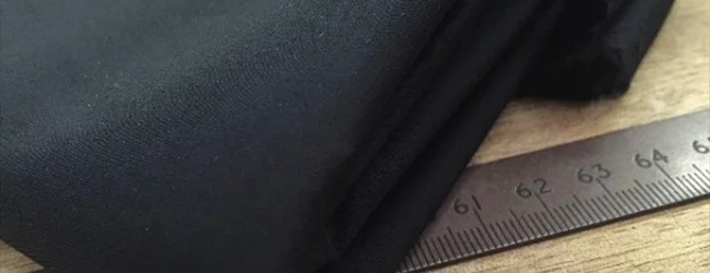 black cotton fabrics