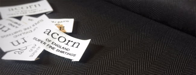 Acorn fabrics labels