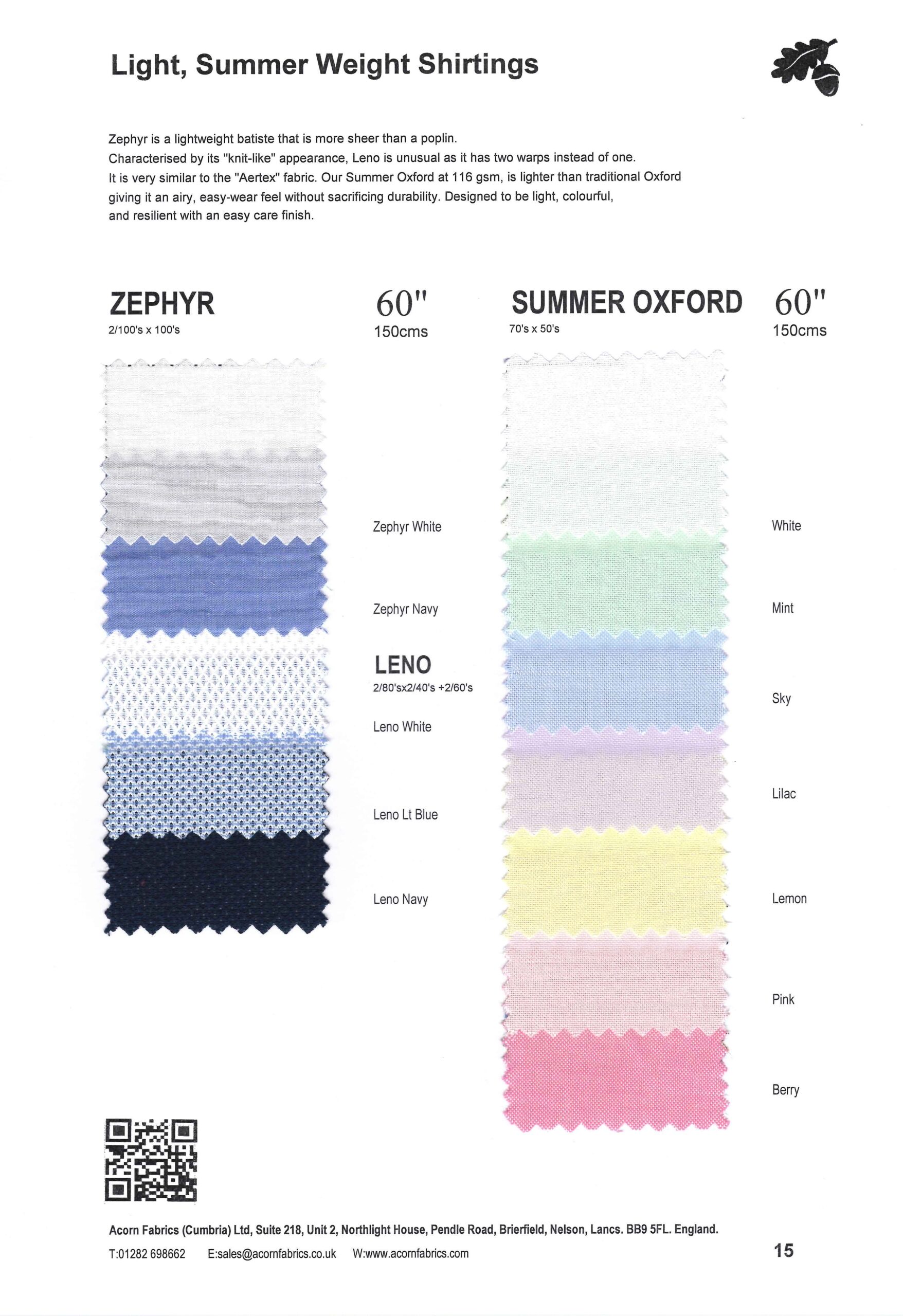 Acorn Fabrics Complete Collection
