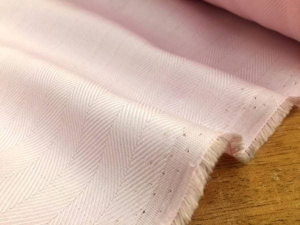 Balmoral 230 pink herringbone fabric