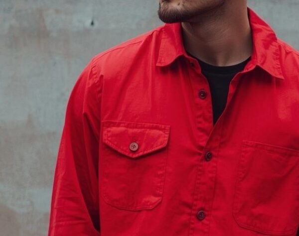 Kingston red fabric