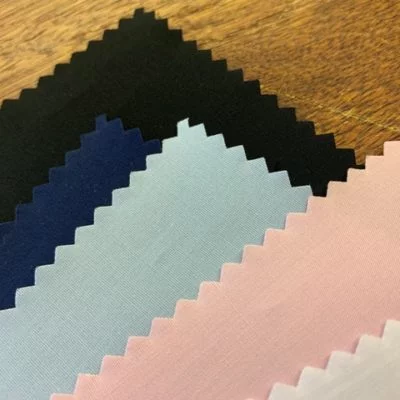 Jubilee new blue stretch solid fabric