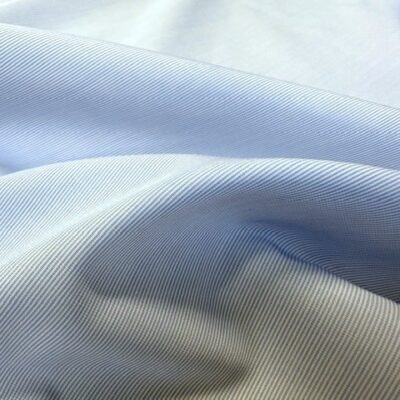 EZ King HL Light Blue Striped Fabric