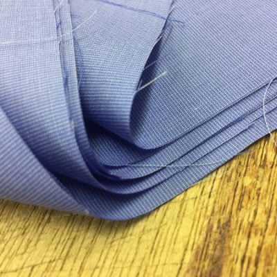 King EE french blue solid fabric