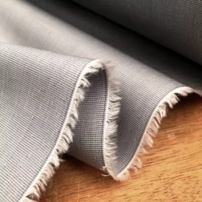 King EE grey solid fabric