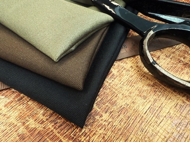 Kingston black fabric