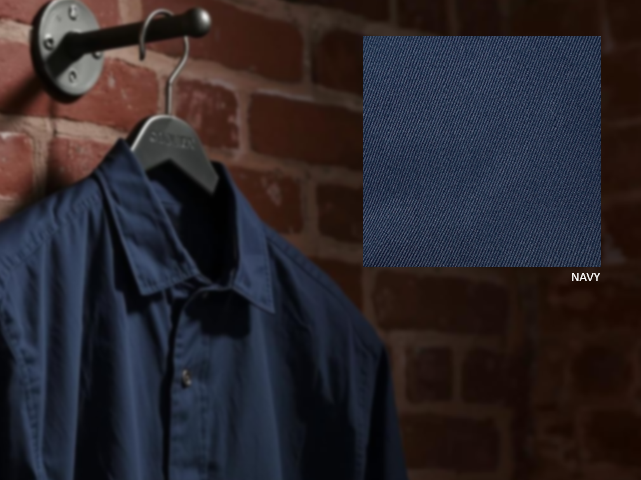 Kingston navy fabric