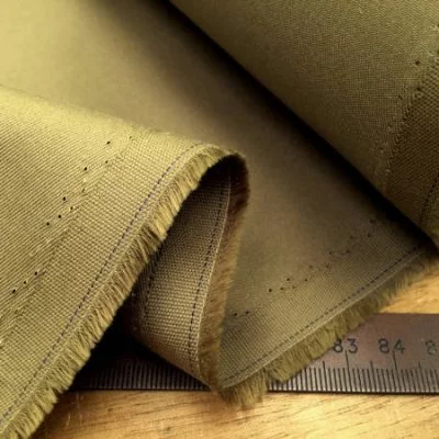 Kingston khaki heavy twill fabric