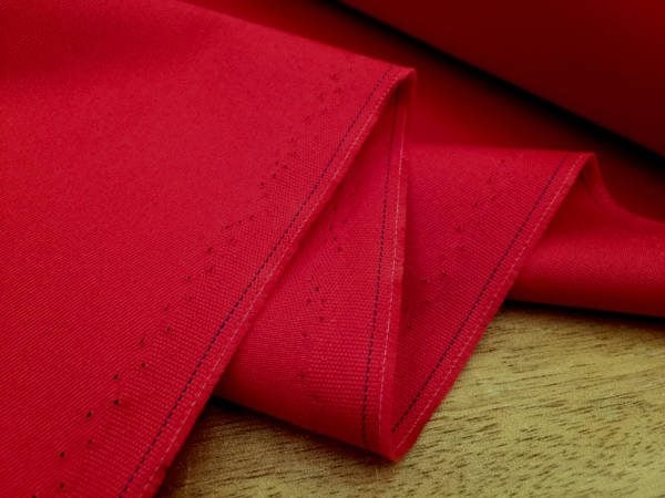 Kingston red fabric