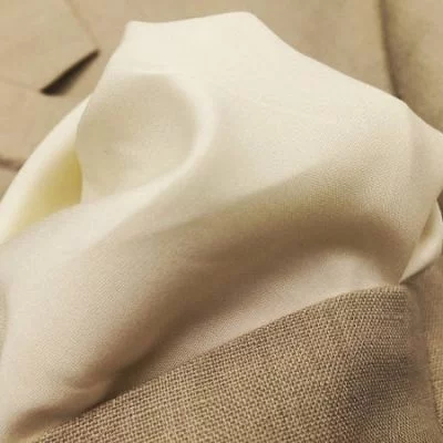 Monarch plain cream solid fabric