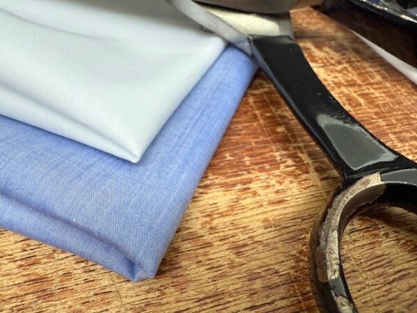 Zephyr plain white solid fabric