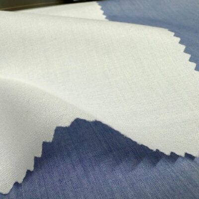 Zephyr plain white solid fabric