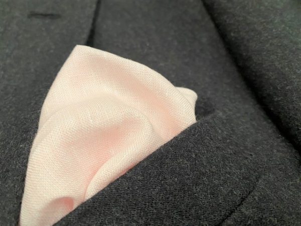 Linen Plain Pink Fabric