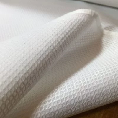 Marcella plain white pique fabric