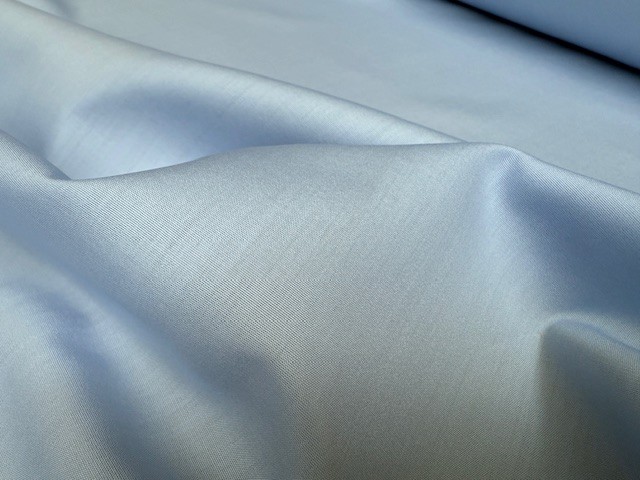 Monarch plain light blue solid fabric