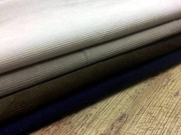 Haworth navy babycord fabric