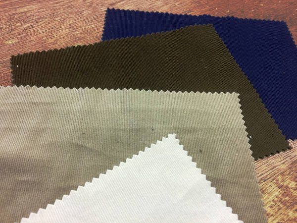 Haworth navy babycord fabric