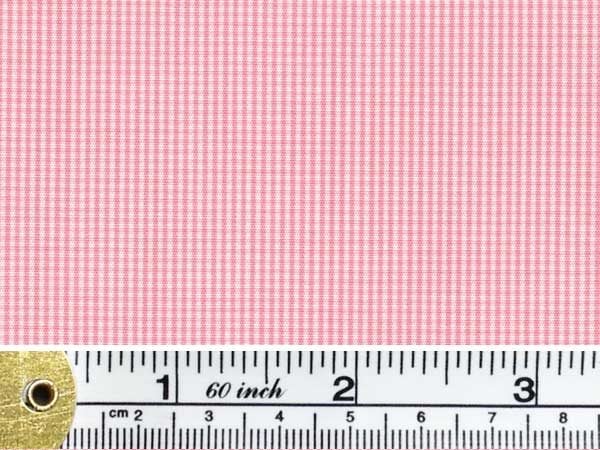 Windsor 2/140’s AW pink checked fabric