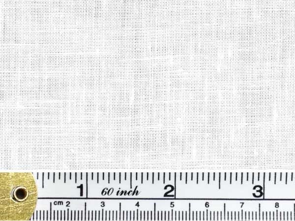 Linen Plain White Fabric