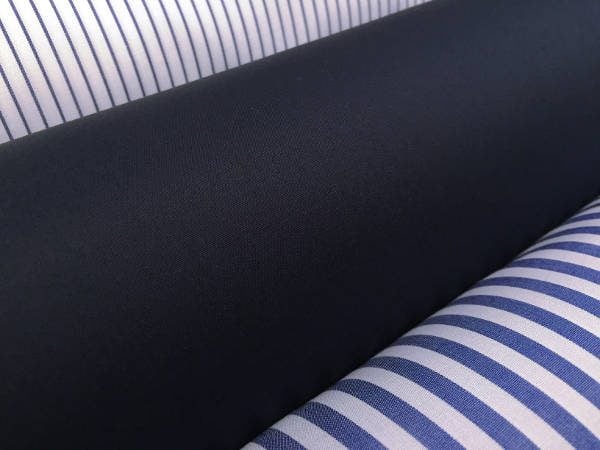 Monarch plain navy solid fabric