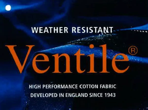 Snowdon jet organic ventile fabric