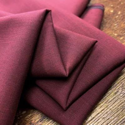 King EE cranberry solid fabric