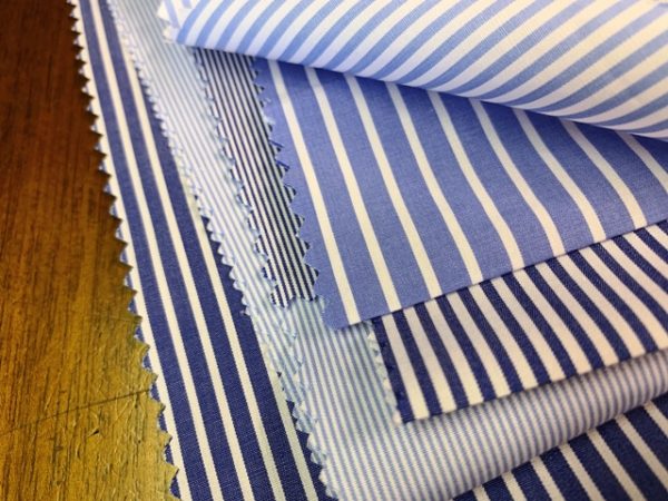 EZ King CC Sky Striped Fabric