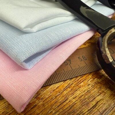 Aruba Pink Cotton & Linen Fabric