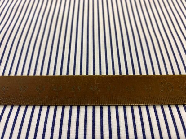 EZ King AC4 Navy Striped Fabric