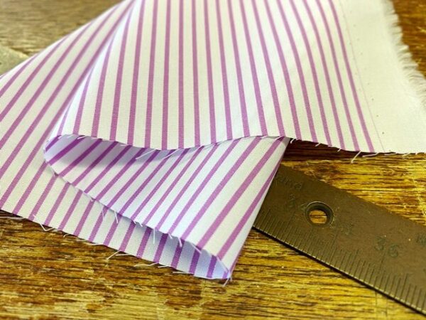EZ King AC4 Lilac Striped Fabric