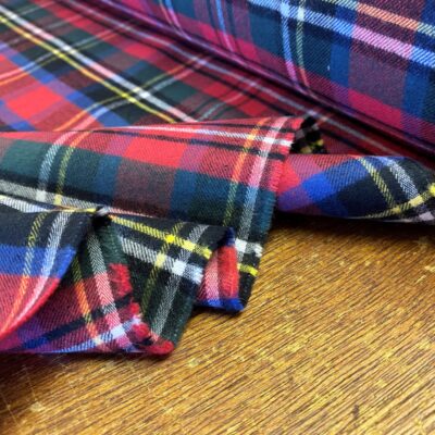 Sterling 58 red brushed cotton flannel