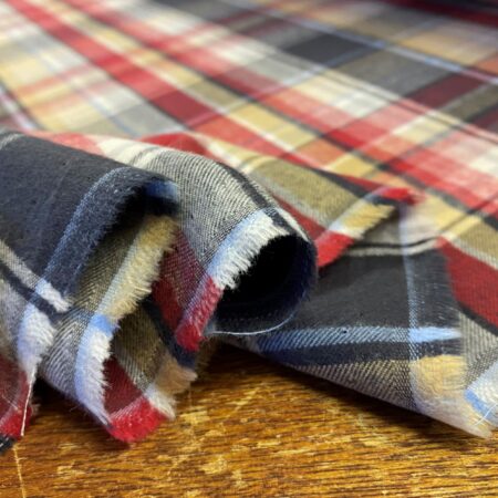 Sterling 54 red brushed cotton flannel