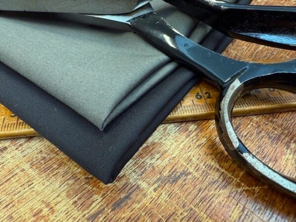 Jubilee forest green stretch fabric