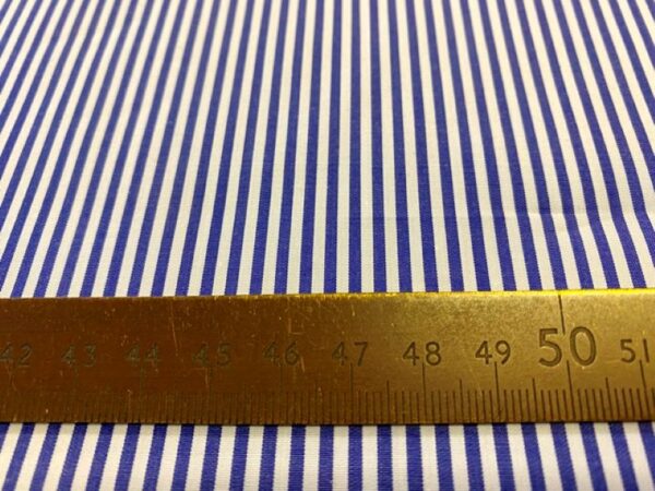 Windsor 2/140’s HC Navy Striped Fabric