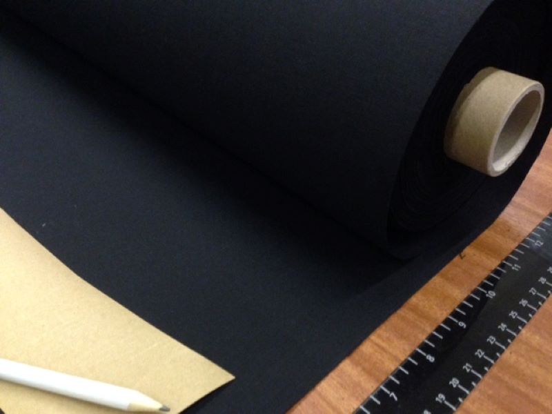 Sawley black non-fusible interlining