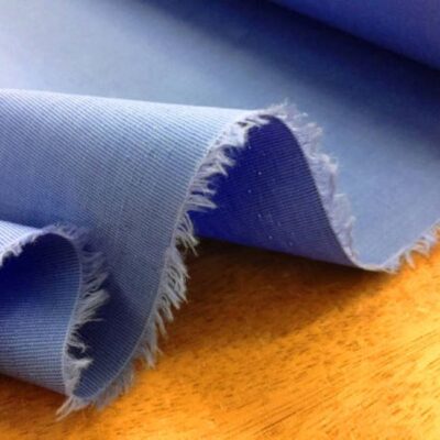 King EE french blue solid fabric