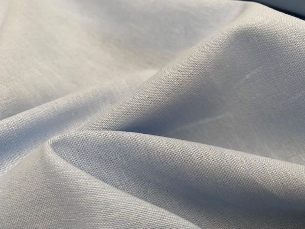 Chambray sky panama weave fabric