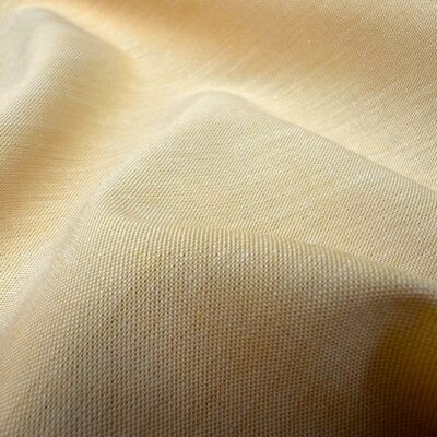 Chambray yellow panama fabric