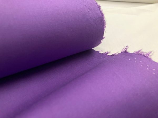 Jubilee Purple stretch solid fabric