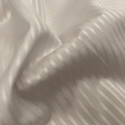 Tudor 102 white dobby fabric