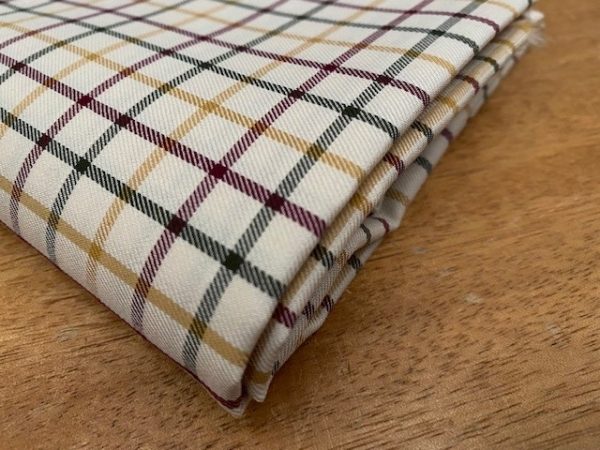 Kent Country 01 wine twill fabric