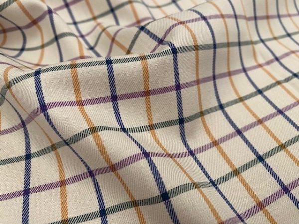 Kent Country 10 purple twill fabric