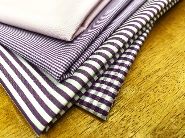 King EE lilac solid fabric