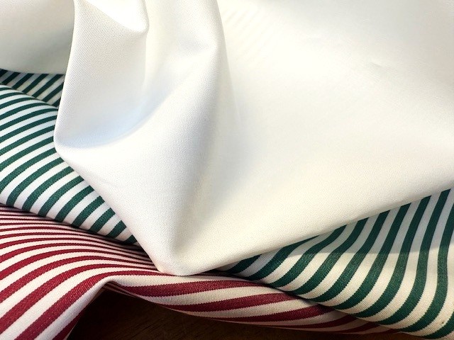 Windermere 2/120’s white solid fabric