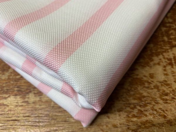 Royal oxford 83 pink striped fabric