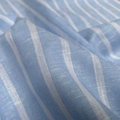 Aruba 93 Sky Stripe Cotton & Linen