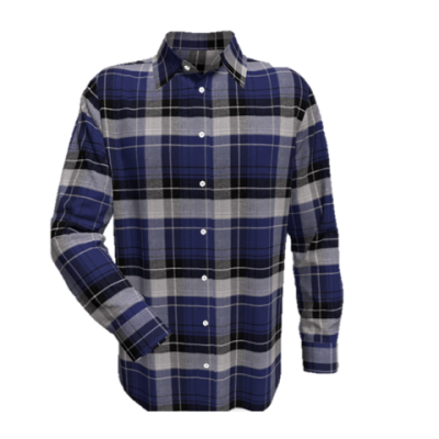 Woodland bluebell brushed cotton
