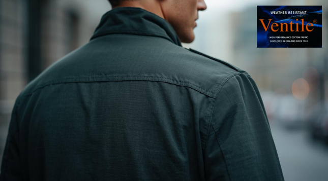 Snowdon British racing green ventile fabric