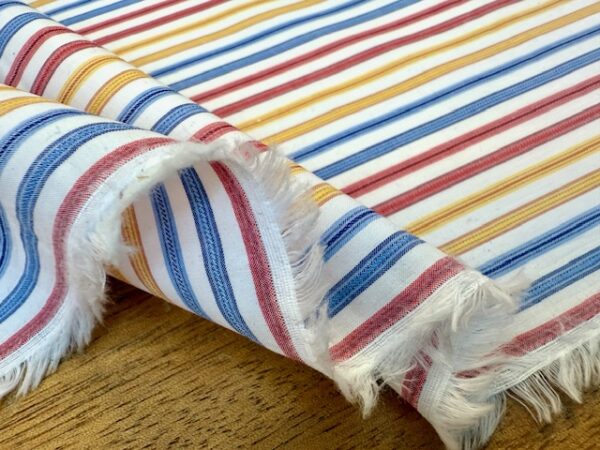 Hampton 29 red striped fabric